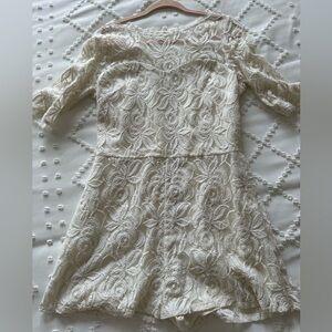 BCBG Lace romper